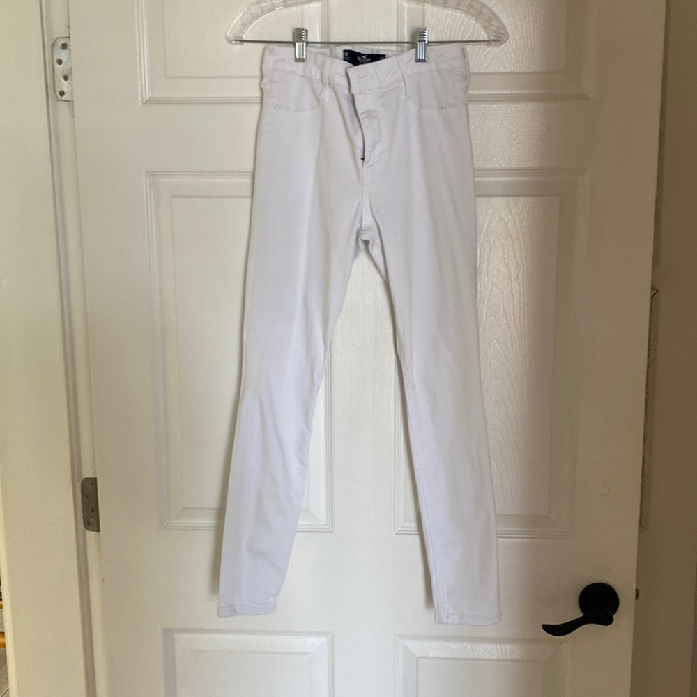 Hollister White Jeans